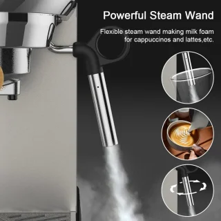 Mima Koffiezetapparaat Silver Espressomachine