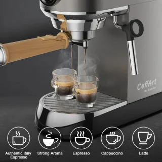 Mima Koffiezetapparaat Silver Espressomachine