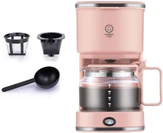 Mini koffiezetter zwart
