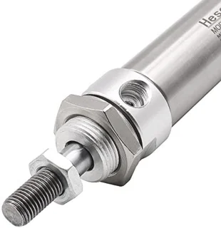 Mini luchtcilinder Ø25 x 50 mm dubbelwerkend