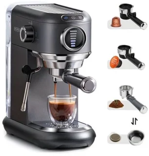 Mini piston-espressomachine