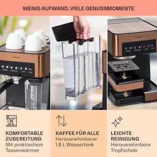 MKSS® Espressomachine Bruin