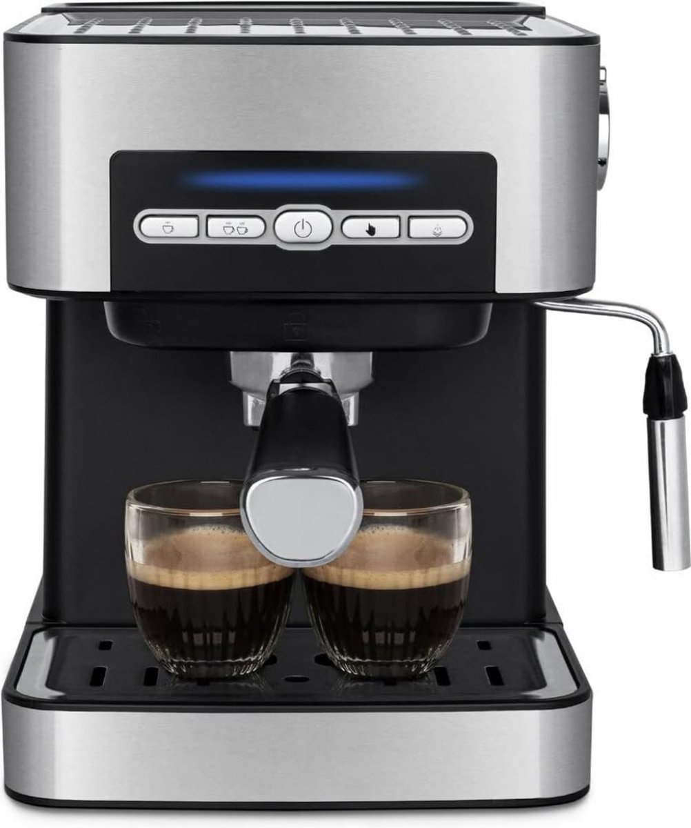 De MKSS® Espressomachine Grijs in één oogopslag