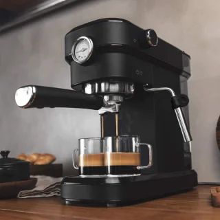 MKSS® Espressomachine Zwart