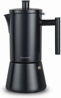 Moka pot mat zwart