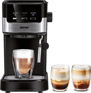 MPM Espressomachine 15 Bar met Aluminium Boiler