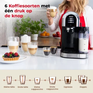 MPM Espressomachine Piston 15 Bar 1470W