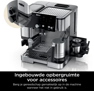 Ninja Luxe Café Essential ES501EU Espressomachine en Filterkoffiezetapparaat
