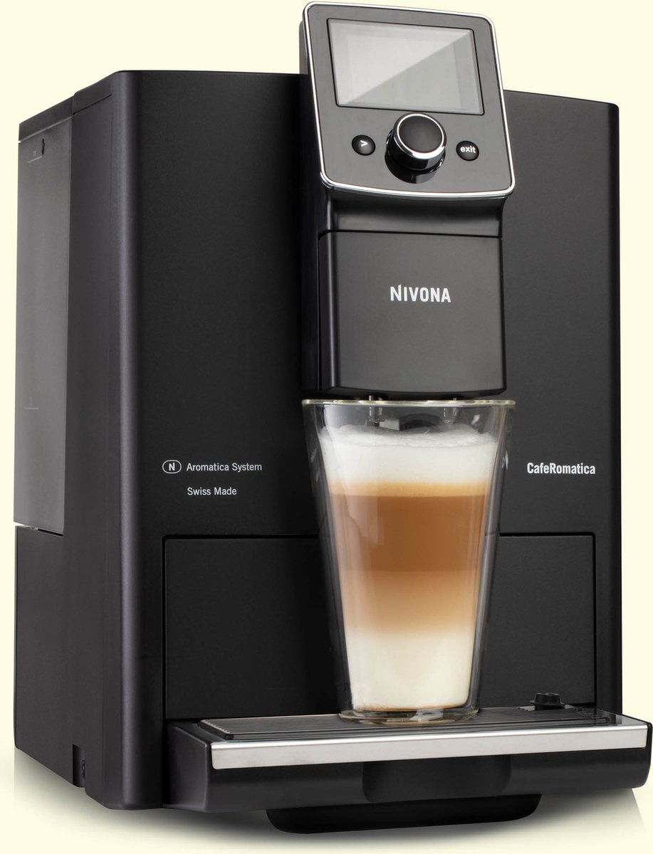 Nivona CafeRomatica 820 Espressomachine Zwart