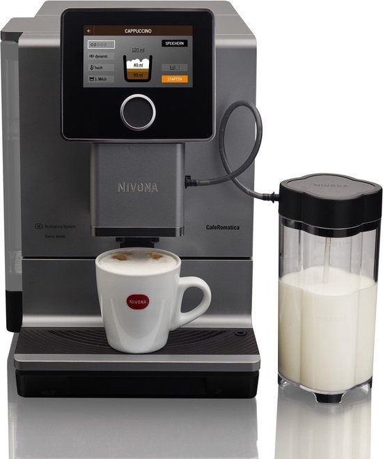 Nivona CafeRomatica NICR 970 — slimme volautomaat met barista-instellingen