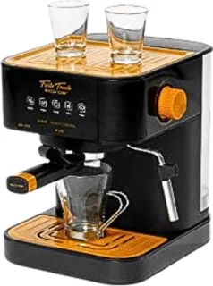 N.lux Espressomachine met koffiemolen en piston
