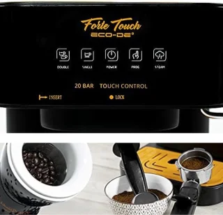 N.lux Espressomachine met koffiemolen en piston
