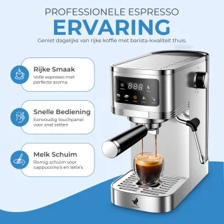 NovaWare® Espressomachine Pistonmachine