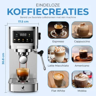 NovaWare® Espressomachine Pistonmachine