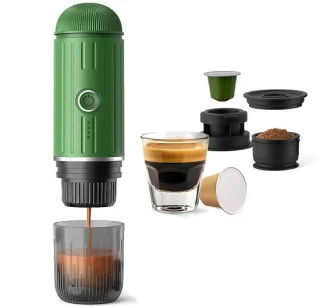 Omgoods Draagbare espressomachine met usb-c opladen