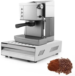 Onderbak voor espressomachine met koffieklopbekken