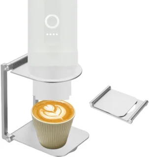Opvouwbare standaard voor draagbare espressomachine