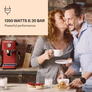 Pausa Espresso Maker 20 Bar 1,4L Roestvrij Staal