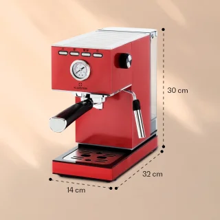 Pausa Espresso Maker 20 Bar 1,4L Roestvrij Staal