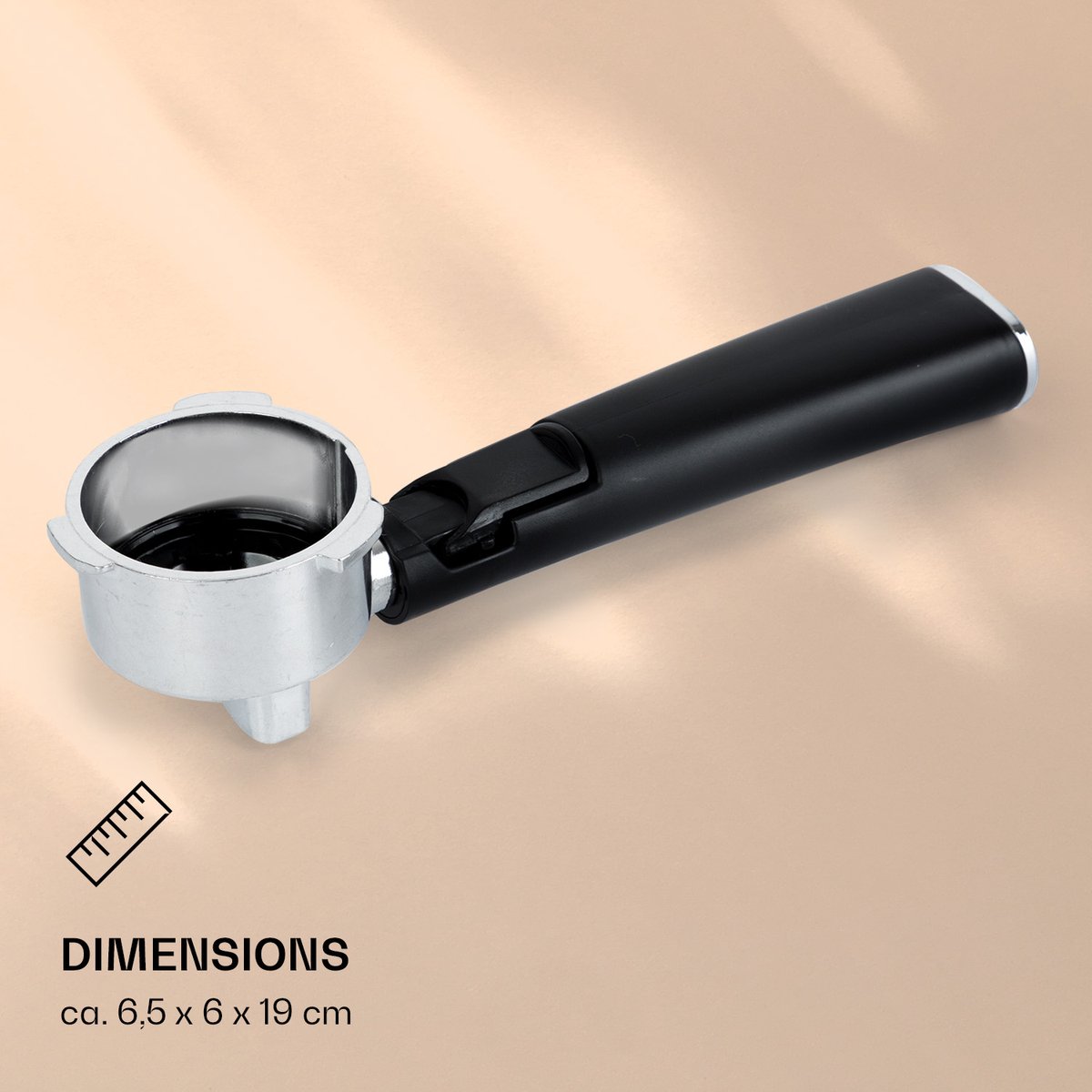 Pausa espressomachine filterhouder aluminiumlegering