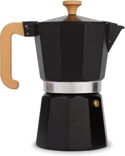 Percolator - 6 kopjes - zwart