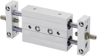 Persluchtcilinder Ø25 mm - Dubbele zuigerstang