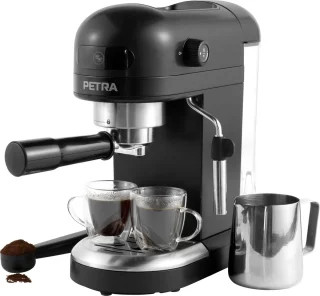 Petra espresso portafiltermachine automatische espressomachine