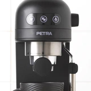 Petra espresso portafiltermachine automatische espressomachine