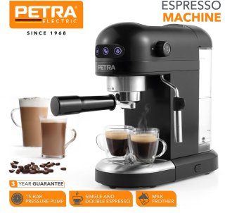 Petra espresso portafiltermachine automatische espressomachine