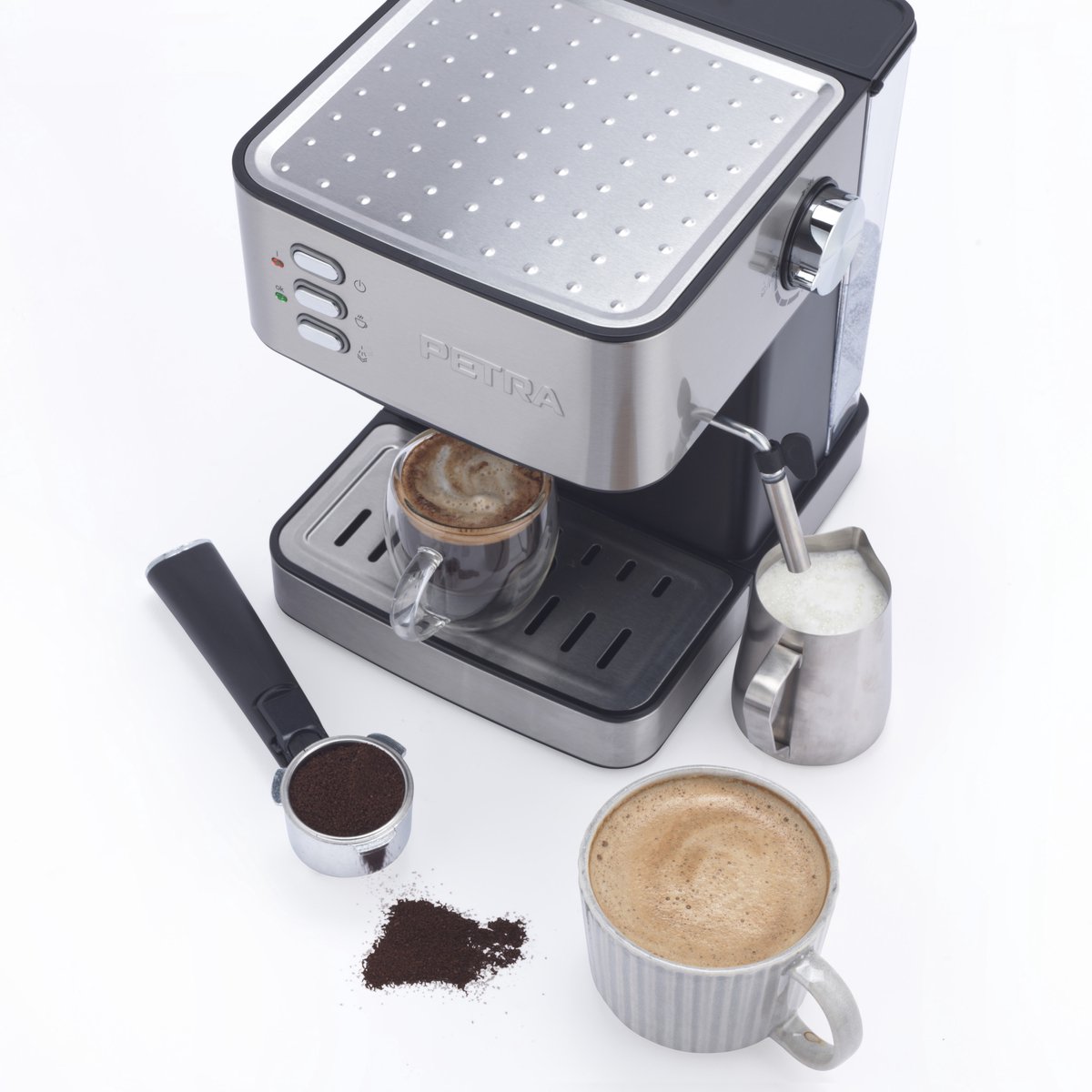 Wat vinden we goed aan de Petra handmatige espressomachine