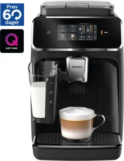 Philips 2300 Series LatteGo EP2331/10 Espressomachine Zwart Chroom
