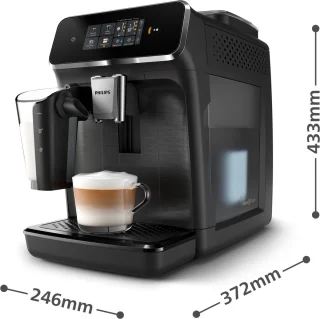Philips 2300 Series LatteGo EP2331/10 Espressomachine Zwart Chroom