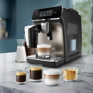 Philips 2300 Series LatteGo EP2336/40 Espressomachine Zwart Chroom