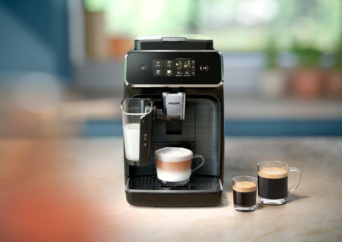 Wat vinden we goed aan de Philips 2300 Series LatteGo EP2336/40 Espressomachine Zwart Chroom