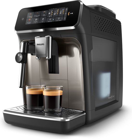 Philips 3300 Series EP3326/90 – Krachtige Volautomaat voor Perfecte Espresso’s en Melkdranken