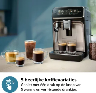 Philips 3300 Series EP3329/70 Espressomachine Black Panthera