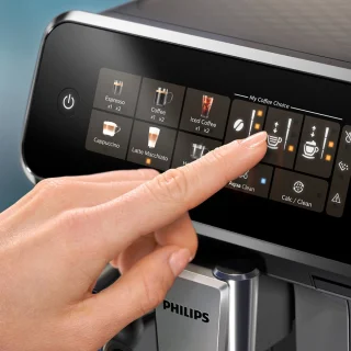 Philips 3300 Series LatteGo EP3341/50 Espressomachine Zwart/Chroom