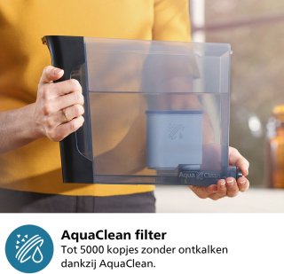 Philips 4400 Series EP4446/70 Volautomatisch Espressoapparaat Zwart/Zilver