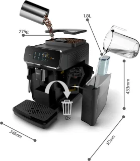 Philips 800-serie EP0824/00 Volautomatische espressomachine