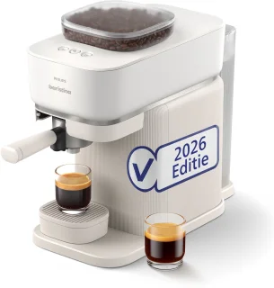 Wat vinden we goed aan de Philips BAR305/00 Baristina - Semi-automatische espressomachine