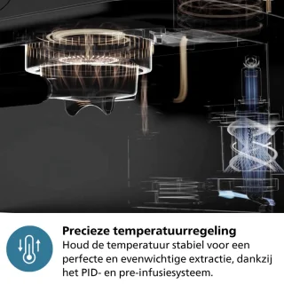 Philips Barista Brew PSA3218/10 Halfautomatische espressomachine