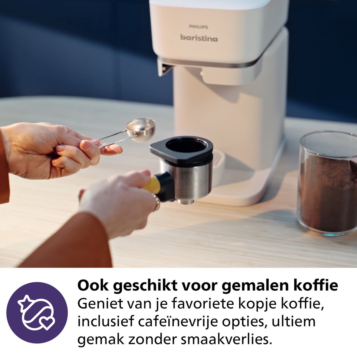 Philips Baristina BAR300/00 Espressomachine Wit