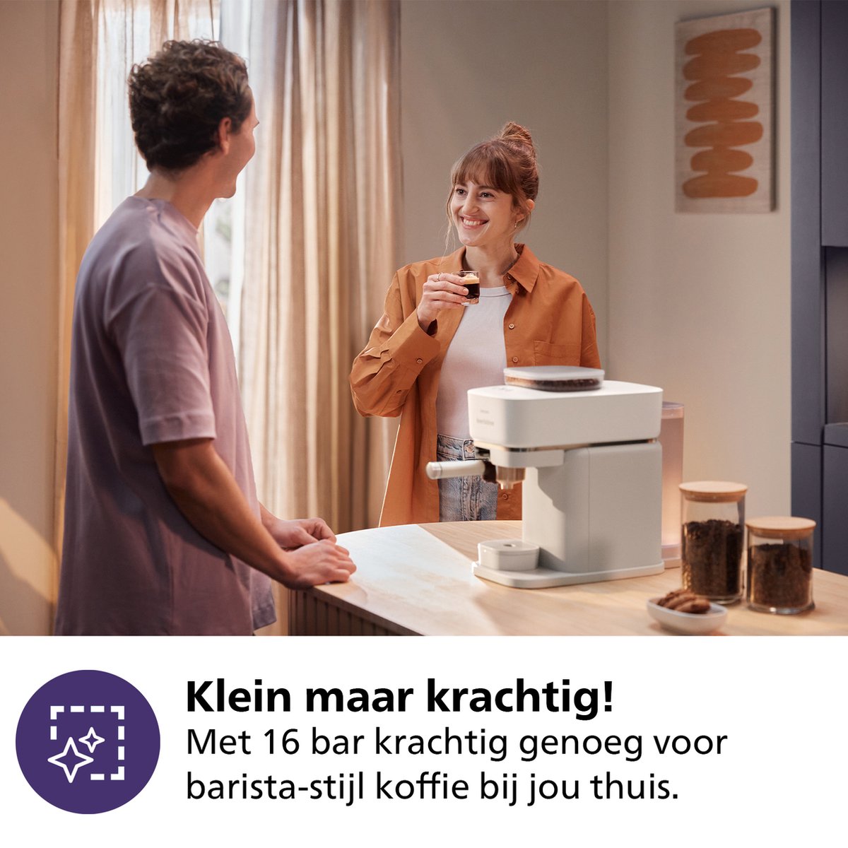 Philips Baristina BAR300/00 Espressomachine Wit