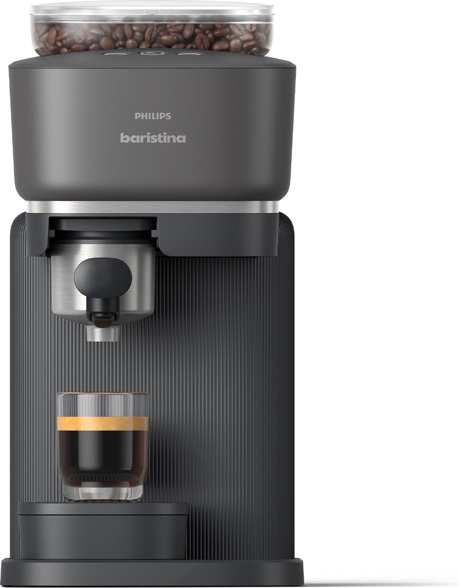 De Philips Baristina BAR300/60 Espressomachine Zwart in één oogopslag