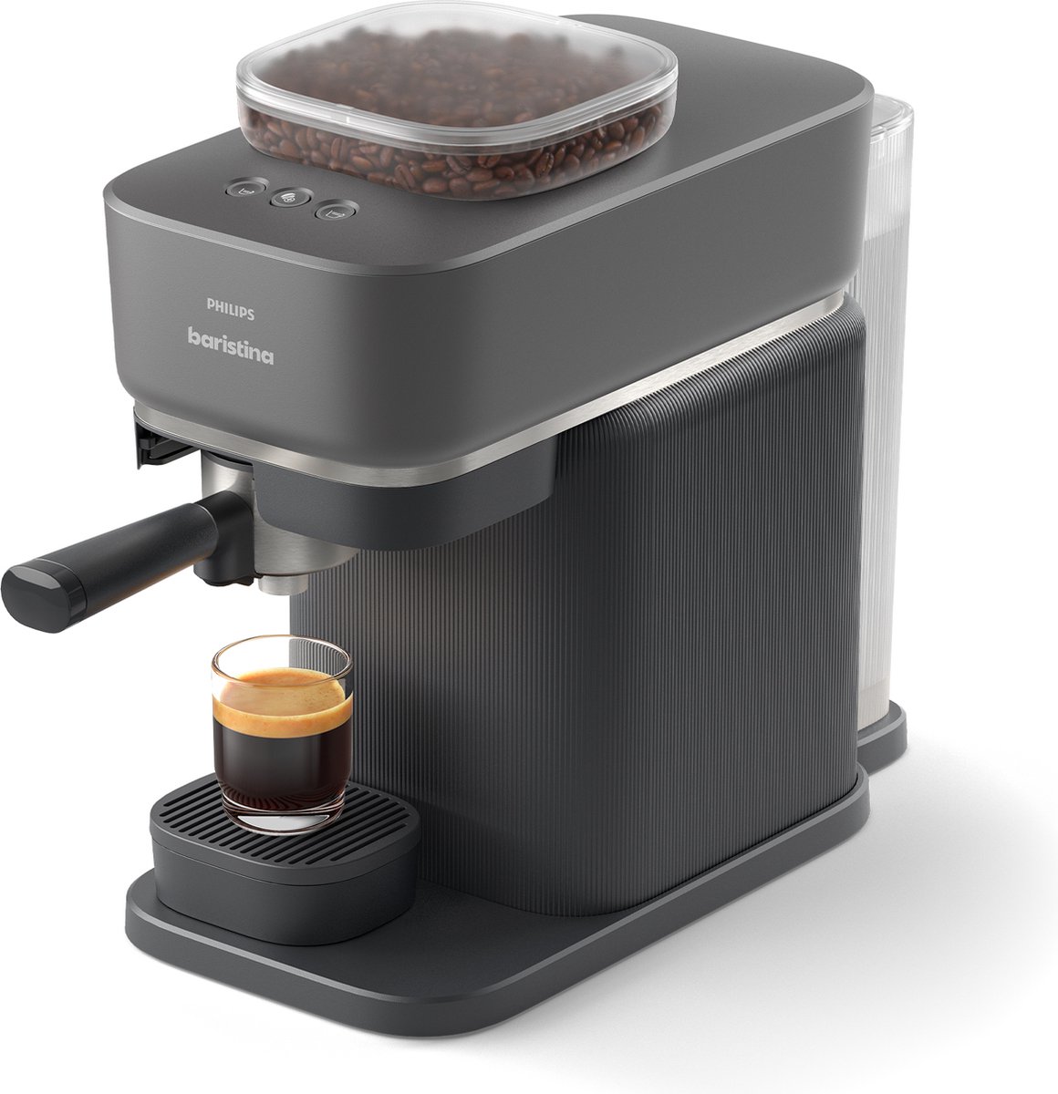 Wat vinden we goed aan de Philips Baristina BAR300/60 Espressomachine Zwart