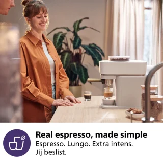 Philips Baristina BAR302/20 Espressomachine Wit
