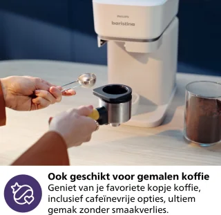 Philips Baristina BAR320/00 - Espressomachine - Wit