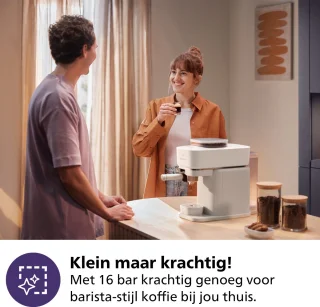 Philips Baristina BAR320/00 - Espressomachine - Wit