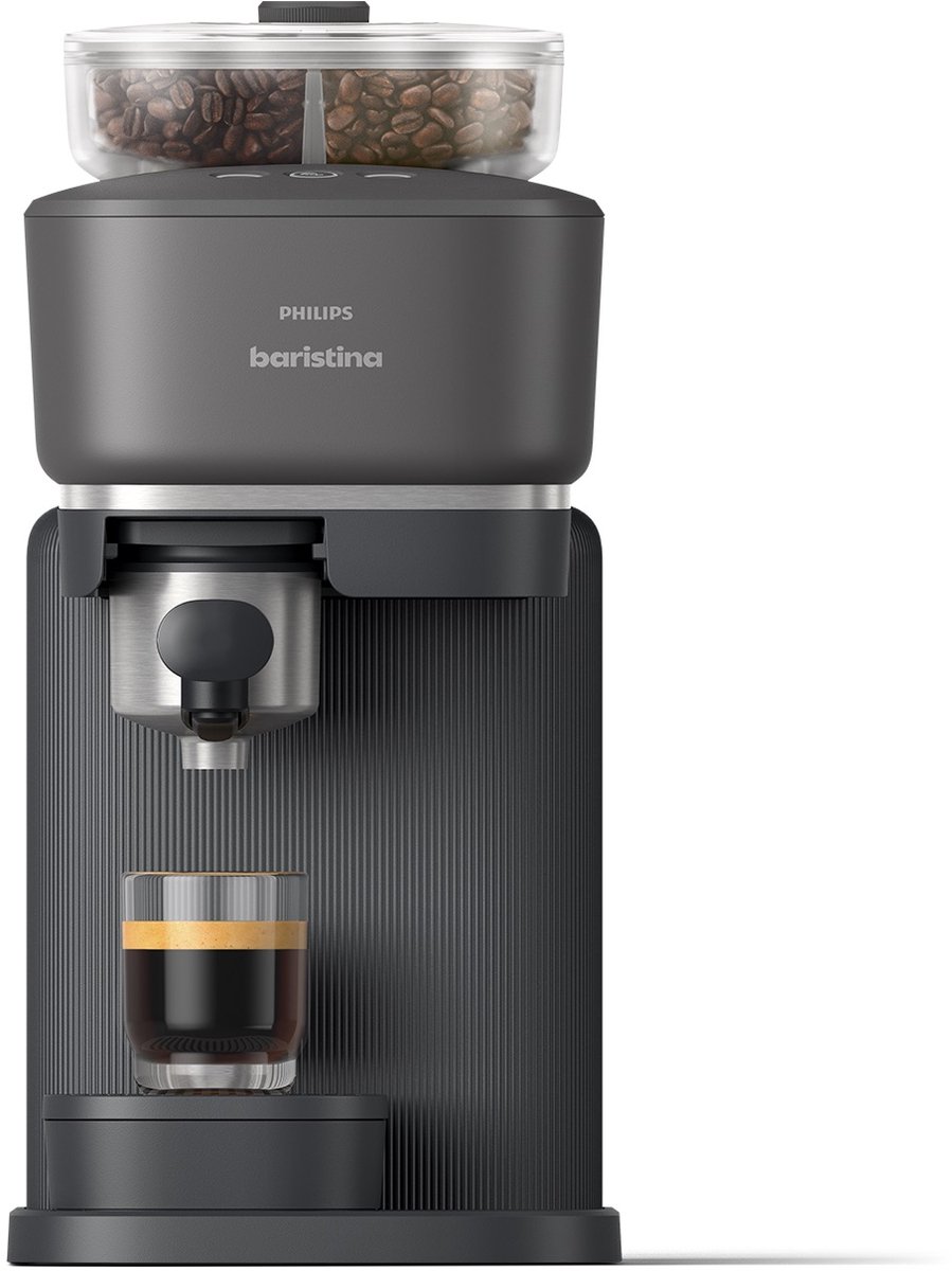 Wat vinden we goed aan de Philips Baristina BAR320/60 Espressomachine Zwart