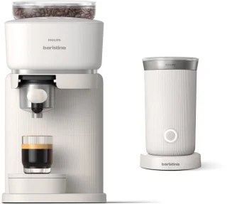 Philips Baristina + Melkopschuimer BAR303/00 Espressomachine Wit